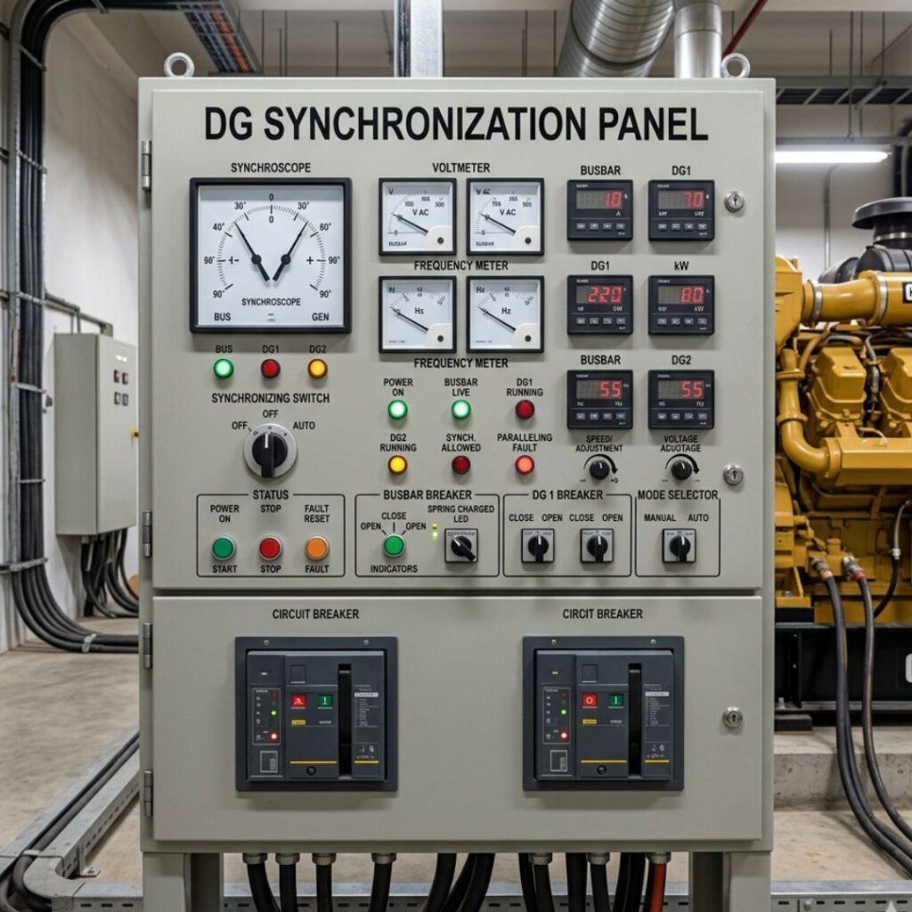 DG Load Sharing Panel